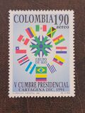 [Airmail - The 5th Group of Rio Presidential Summit, Cartagena, type BHG]