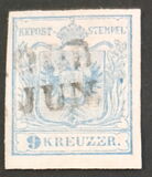 [Coat of Arms - Hand-made Paper with Watermark K.K.H.M. in Sheet, type A6]