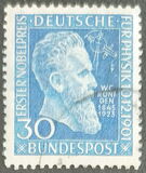 [The 50th Anniversary of Wilhelm Röntgen's Nobel Prize in Physics, tyyppi R]