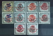 [Airmail - The 50th Anniversary of Rotary International - Official Stamps of 1953 Overprinted, type XEA]