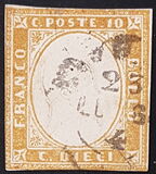 [King Victor Emmanuel II - This Issue Vary Greatly in Colour, тип D3]