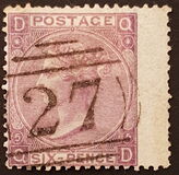 [Queen Victoria - Large White Control Letters in Corners, Tüüp M1]