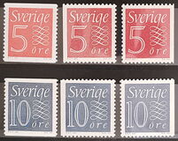 [Numeral Stamps, type ED]