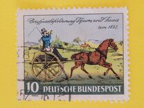 [The 100th Anniversary of the First Stamp From Thurn & Taxis, 유형 AE]