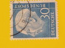 [Freimarken: Bundespräsident Theodor Heuss, Typ AV16]