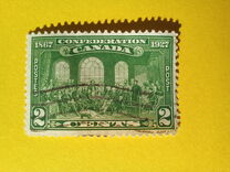 [The 60th Anniversary of the Founding of the Dominion of Canada, Inscription: "1867 Confederation 1927", type AS]