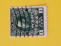 [King George V in Admiral Uniform Overprinted "War Tax", type AL]