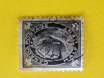 [Queen Victoria - Maple Leaf in Corners, type P]