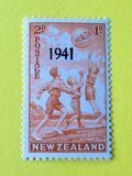 [Health Stamps of 1940 Overprinted "1941", タイプ DI1]