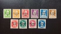 [Postage Stamps from Bayern Overprinted "Deutsches Reich", type AD]