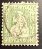 [Helvetia - New Design - Value in Corners - White Paper, 类型 K6]
