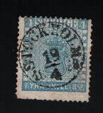 [Coat of Arms - Value in Skilling Banco, type A1]