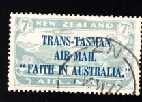 [Airmail - Number 194 Overprinted "TRANS-TASMAN - AIR MAIL - FAITH IN AUSTRALIA", प्रकार BL5]