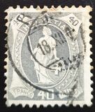 [Svizzera in piedi - Carta: bianca - Filigrana: Marchio di controllo 1 (croce all'int. dell'ovale), Scrivi M8]