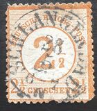 [Definitives - Stamps of 1872 Overprinted, 类型 E]