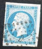[Emperor Napoléon III - Inscription: "EMPIRE FRANC", tyyppi C4]