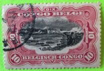 [Definitive Issues - Inscription: "CONGO BELGE", type S]