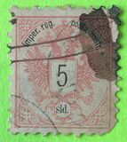[Coat of Arms - Inscription: "Imper. reg. - posta austr.", type C2]