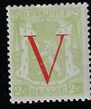 [Red overprint, type FM13]