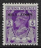 [No. 19-34 Overprinted "MILY ADMIN" in 2 Types, 类型 M1]