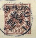 [German Stamps - Overprinted "Deutsch Neu Guinea", type A7]