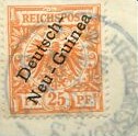 [German Stamps - Overprinted "Deutsch Neu Guinea", type A6]