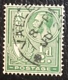 [King George V and Coat of Arms, type X1]