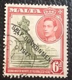[King George VI and Local Motifs Overprinted "SELF-GOVERNMENT - 1947", type BA8]