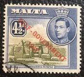 [King George VI and Local Motifs Overprinted "SELF-GOVERNMENT - 1947", Typ BA20]