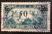 [Issues of 1925 Surcharged in English and Arabic, type AI]