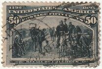 [Columbian Exposition Issue, tip BQ]
