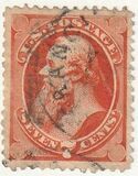 [Designs of 1870-1871 with Secret Marks - Printed by the National Bank Note Company. See Also No. 60A-69A, Typ AJ2]