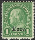 [Overprinted "Kans." - Rotary Press Printing, Tüüp GP]