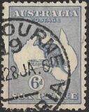 [Definitive Issues - Kangaroo and Map, प्रकार A7]