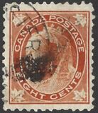 [Queen Victoria - Maple Leaf in Corners, Tip P6]