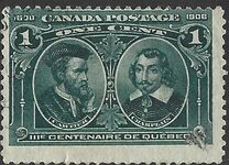 [The 300th Anniversary of the Founding of Quebec, tip W]