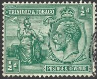 [Britannia and Medallion Portrait of King George V, type O2]