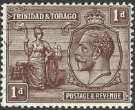 [Britannia and Medallion Portrait of King George V, type O3]