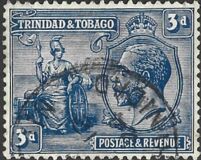 [Britannia and Medallion Portrait of King George V, type O6]