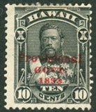 [Previous Issued Stamps Overprinted "Provisional GOVT. 1893" in Red, 類型 R3]