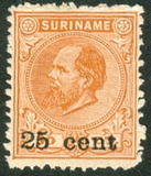 [Stamps of 1875 & 1889 Surcharged, type I1]