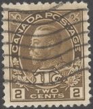 [King George V in Admiral Uniform With War Tax Inscription, type AM5]