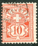 [Helvetia - Cross & Shield - Fiber Paper, प्रकार L4]