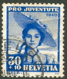 [Pro Juventute - Gottfried Keller - Costumes, タイプ OB]