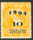 [Issues of 1886-1887 Overprinted, type U]