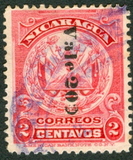 [Coat of Arms Stamps of 1905 Surcharged Upwards, típus AJ17]