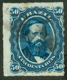 [Emperor Dom Pedro - White Wove Paper, type G]