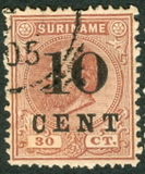 [Stamps of 1883 & 1889 Surcharged, Tip G5]