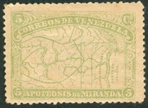 [The 80th Anniversary of the Death of General Francisco de Miranda, 1750-1816, タイプ AD]