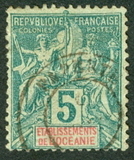 [Inscription: "ETABLISSEMENTS de L'OCEANIE", type A3]